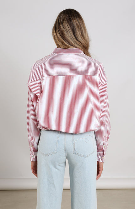 Nukus Blouse Ariana Kiss Offwhite NKS02104 Stretchshop.nl