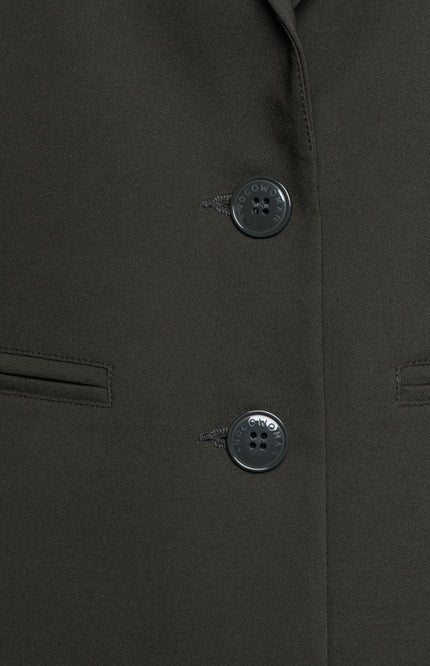 Heavy Travel Blazer Phileine Dark Khaki BZ167