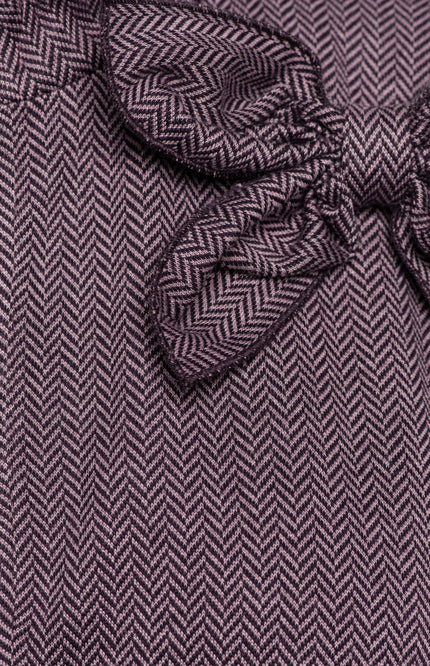 Jacket Cora Herringbone Deep Plum Multi JA174