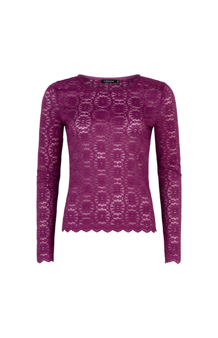 Top Loiza Fuchsia Purple