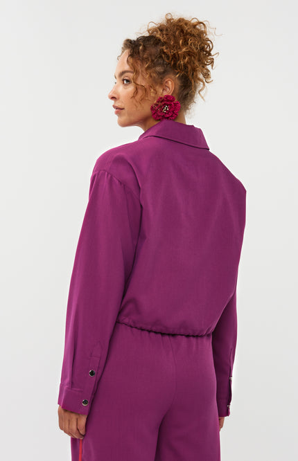 Blouse Kess Fuchsia Purple Red