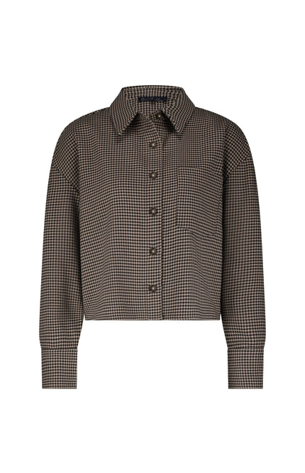 Jacket Pied de Poule Black Latte SRB4715