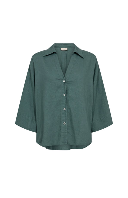 Freequent Blouse Fqlava Dark Forest 207870 Stretchshop.nl