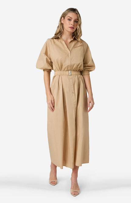 Jurk Danique Ostra Beige