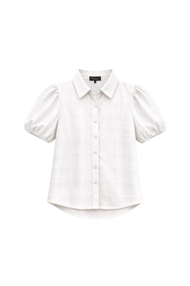 Elvira Casuals Blouse Katy Offwhite Stretchshop.nl