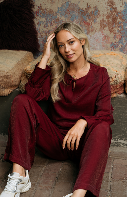 Broek Solana Wine Red PA382