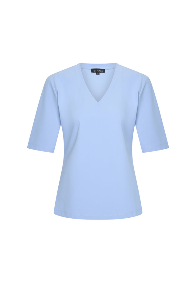 Mi Piace Travel Top Lavender Blue 202271 Stretchshop.nl