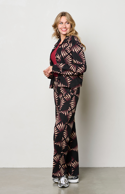 Broek Dawn Graphic Black Multi PA402