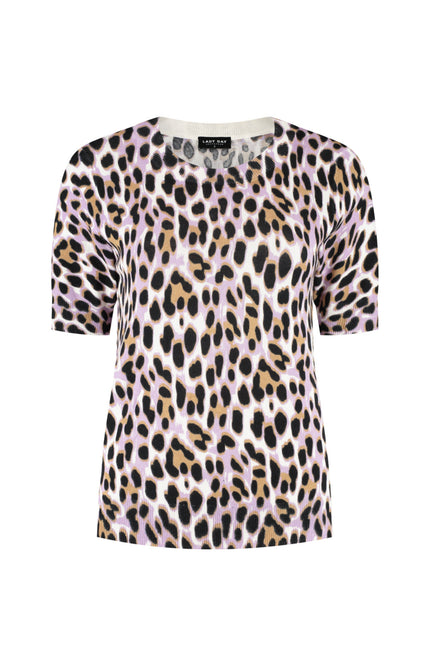 Lady Day Blouse Sage Sutton Print L28-601-3186 Stretchshop.nl