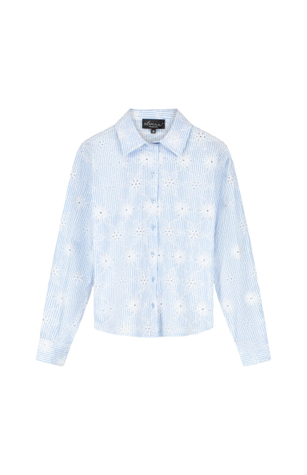 Blouse Falon Striped Blue