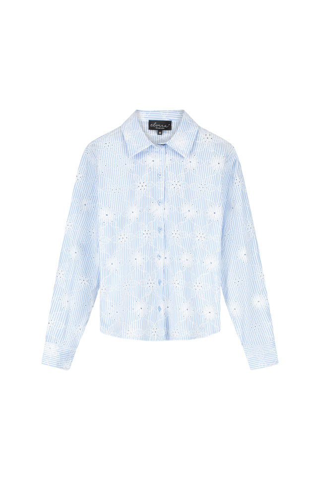 Blouse Falon Striped Blue