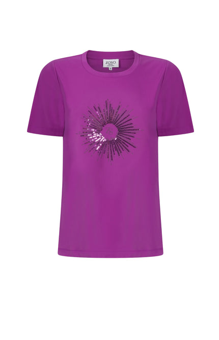 Travel T-Shirt Vivian Violet 265