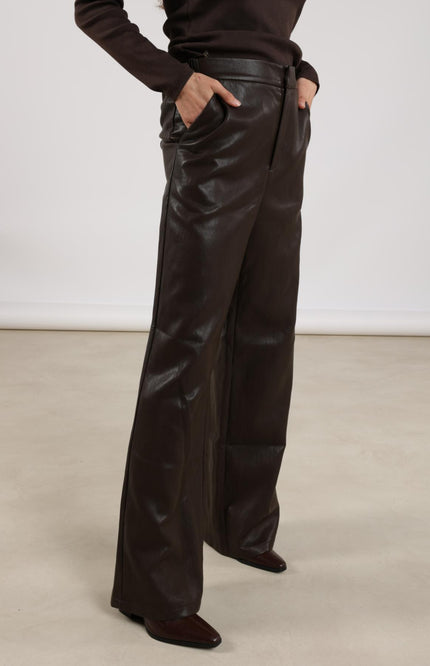 Broek Fenna Dark Chocolate NKF09007