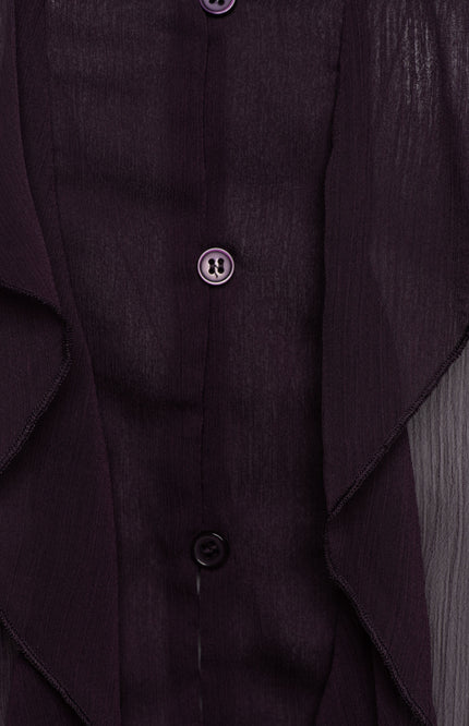 Blouse Wies Deep Plum BL462