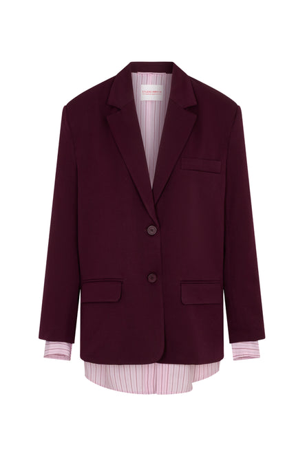 Blazer Haven Bordeaux