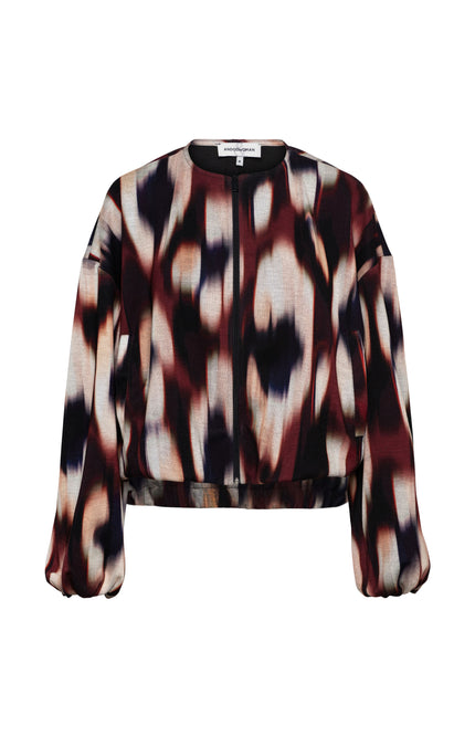 Jacket Diede Faded Big Wine Red Multi JA145