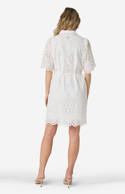 Jurk danya perla white