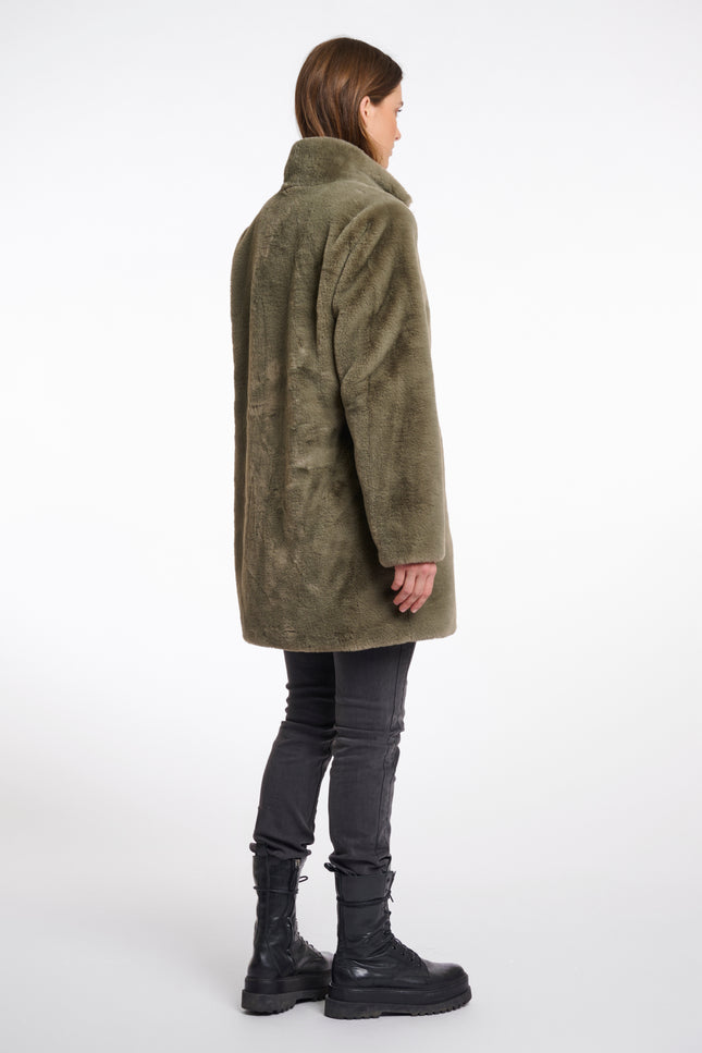 Coat Nonna Green Ash