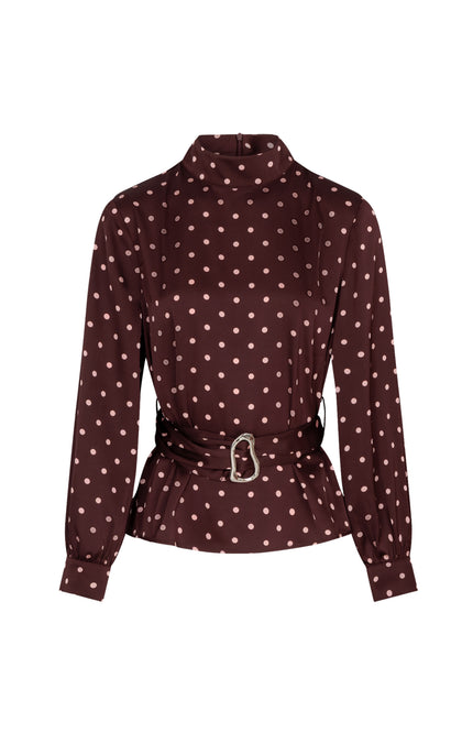 Blouse Selya Bordeaux