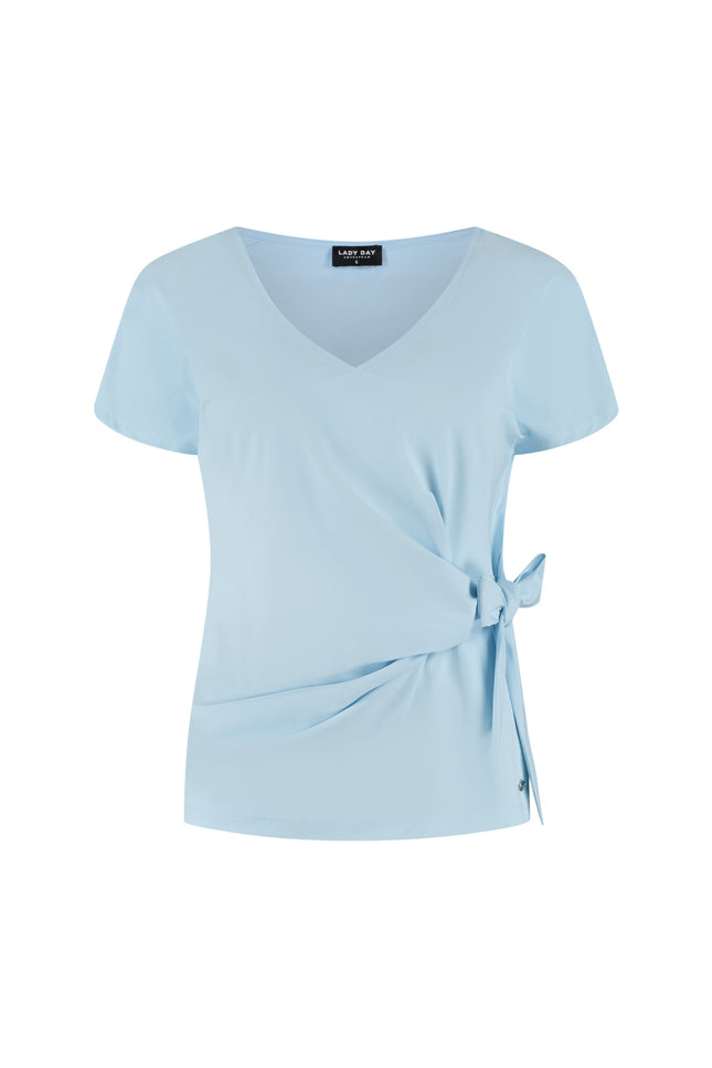 Lady Day Travel Top Lorain Baby Blue L24-275-3325 Stretchshop.nl