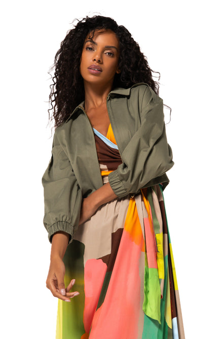 Jacket Bomber Khaki 1825-62