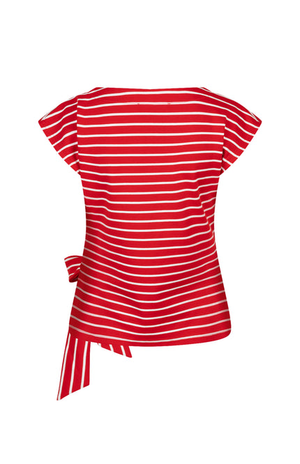 T-shirt Terry Stripe Knot Red SRB4759