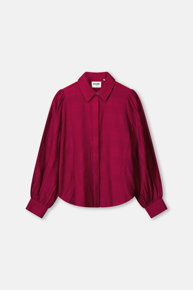 Blouse Ivy Burgundy Red SP9731