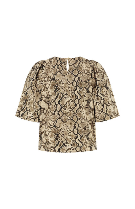 Lady Day Travel Top Aston Snake Print L24-280-3140 Stretchshop.nl