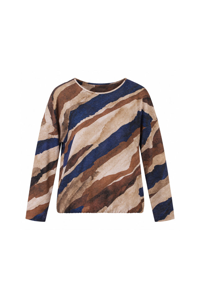 Sweater Cosy Allover Print Jeans 156980