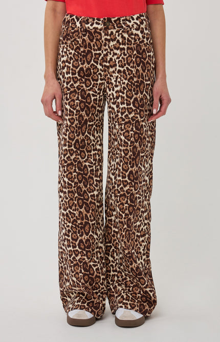 Jeans Scarlet Leopard Print SP26.12001