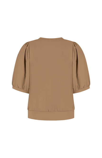 Lady Day Top Amie Mocha L24-375-3113 Stretchshop.nl