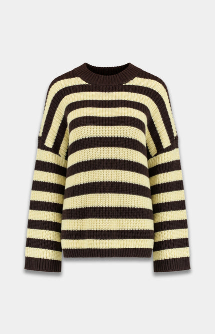 Trui Alice Almond Oil Stripe AW6W502
