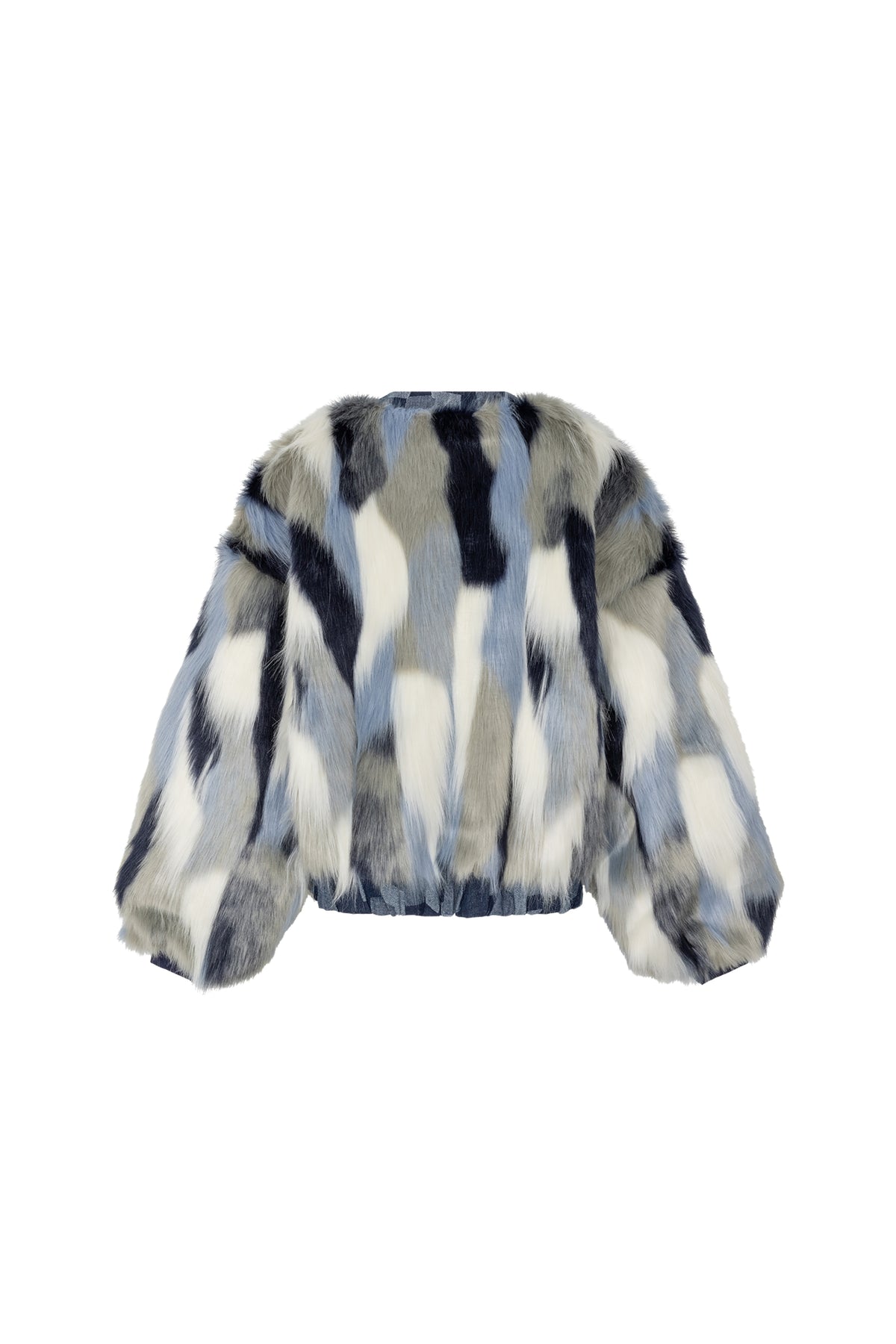 Studio Amaya spijkerjack met multicolor dierenprint en dierenmotief, casual en stijlvol voor dagelijks gebruik.