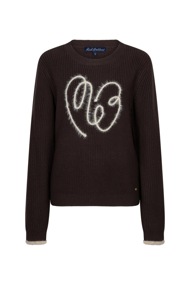 Sweater Ribbon Logo Espresso SRB5139