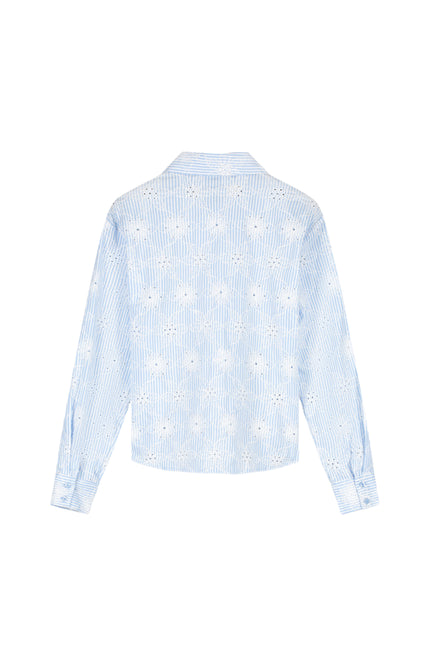 Blouse Falon Striped Blue