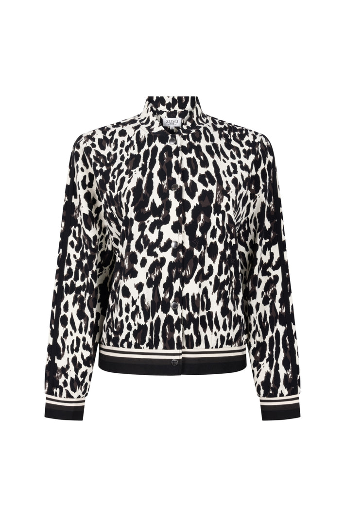 Zoso Travel jas Nicoline Black Espresso, sportieve damesjas met waterdichte stof en verstelbare capuchon, zwart kleur.