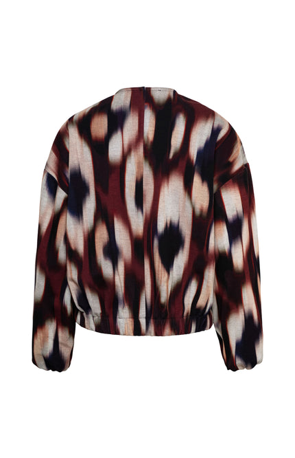 Jacket Diede Faded Big Wine Red Multi JA145