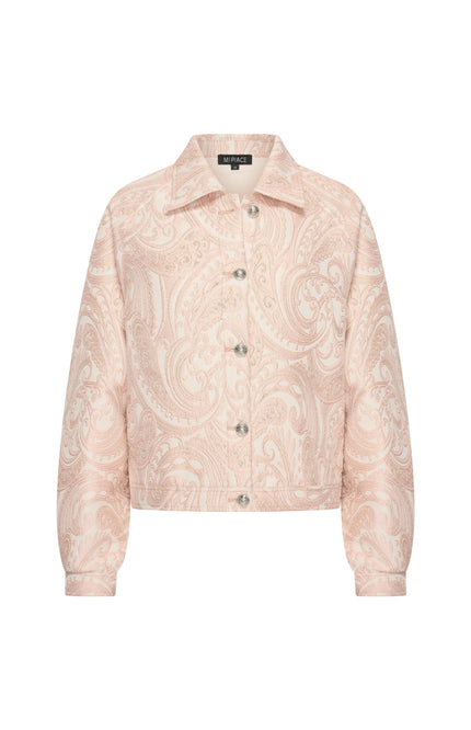 Mi Piace Jacket Paisley Jacquard Mellow Rose 202795 Stretchshop.nl