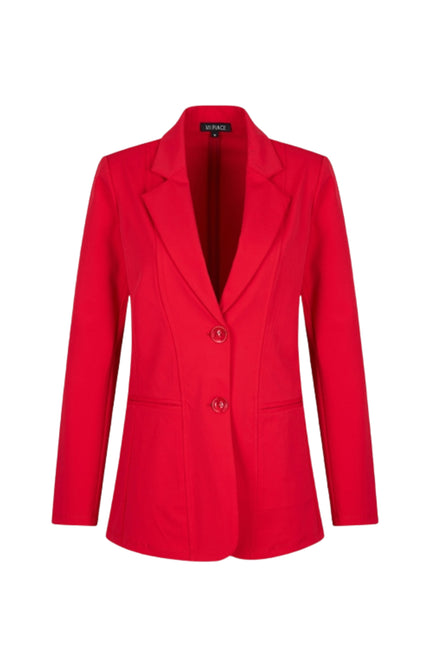 Mi Piace Travel Blazer Red 202102 Stretchshop.nl