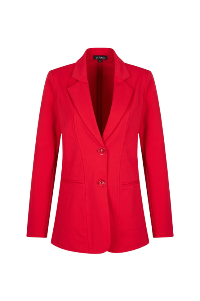 Mi Piace Travel Blazer Red 202102 Stretchshop.nl