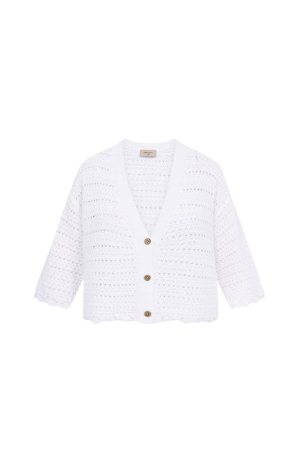 Freequent Vest Fqgrscalvi Brilliant White 207986 Stretchshop.nl