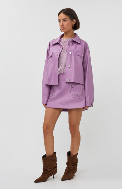 Studio Amaya Jacket Elina Lila Stretchshop.nl