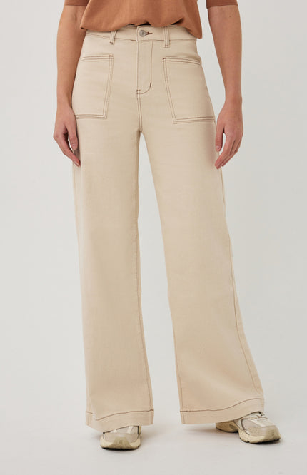 Broek Twill Natural SP26.12020