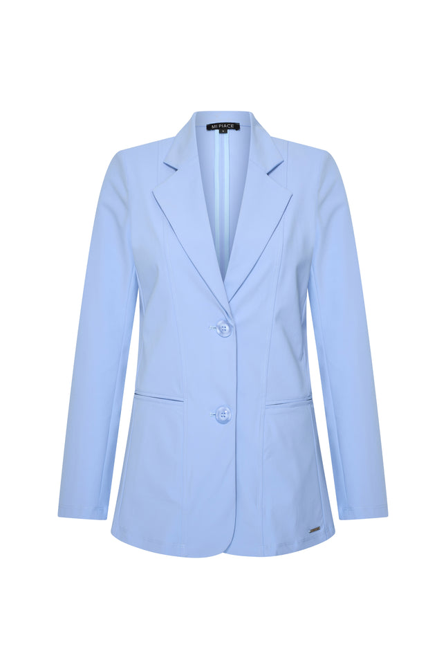 Mi Piace Travel Blazer Lavender Blue 202102 Stretchshop.nl