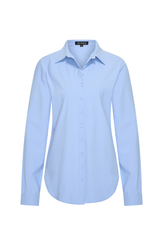 Mi Piace Travel Blouse Lavender Blue 60840 Stretchshop.nl