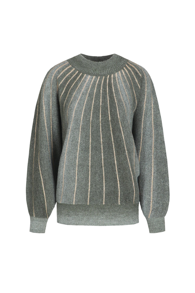 Top Clementine Knit Cosy Green