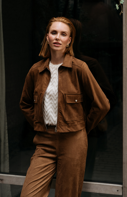 Broek Hazel Caramel PA396