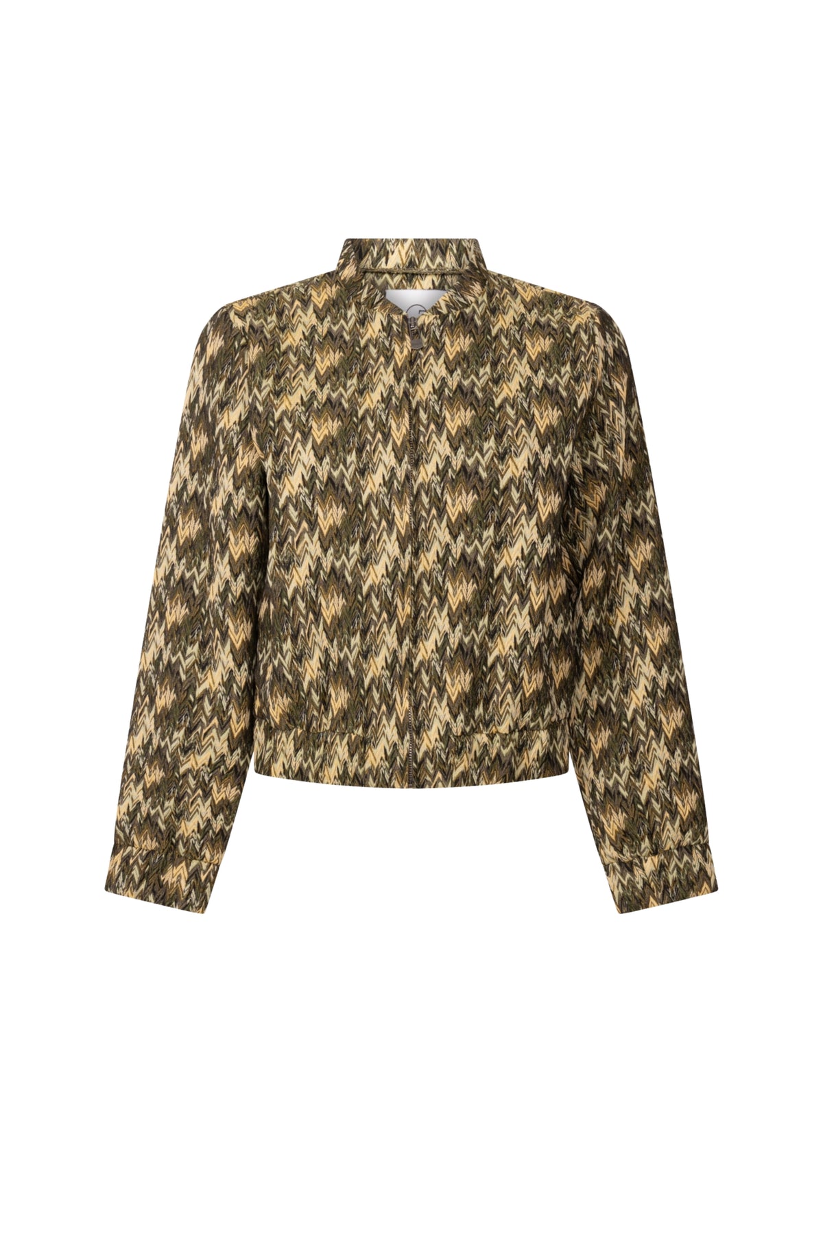 Zoso Sonja Army Multi jas met camouflage patroon en ritssluiting, geschikt voor casual en outdoor gebruik.