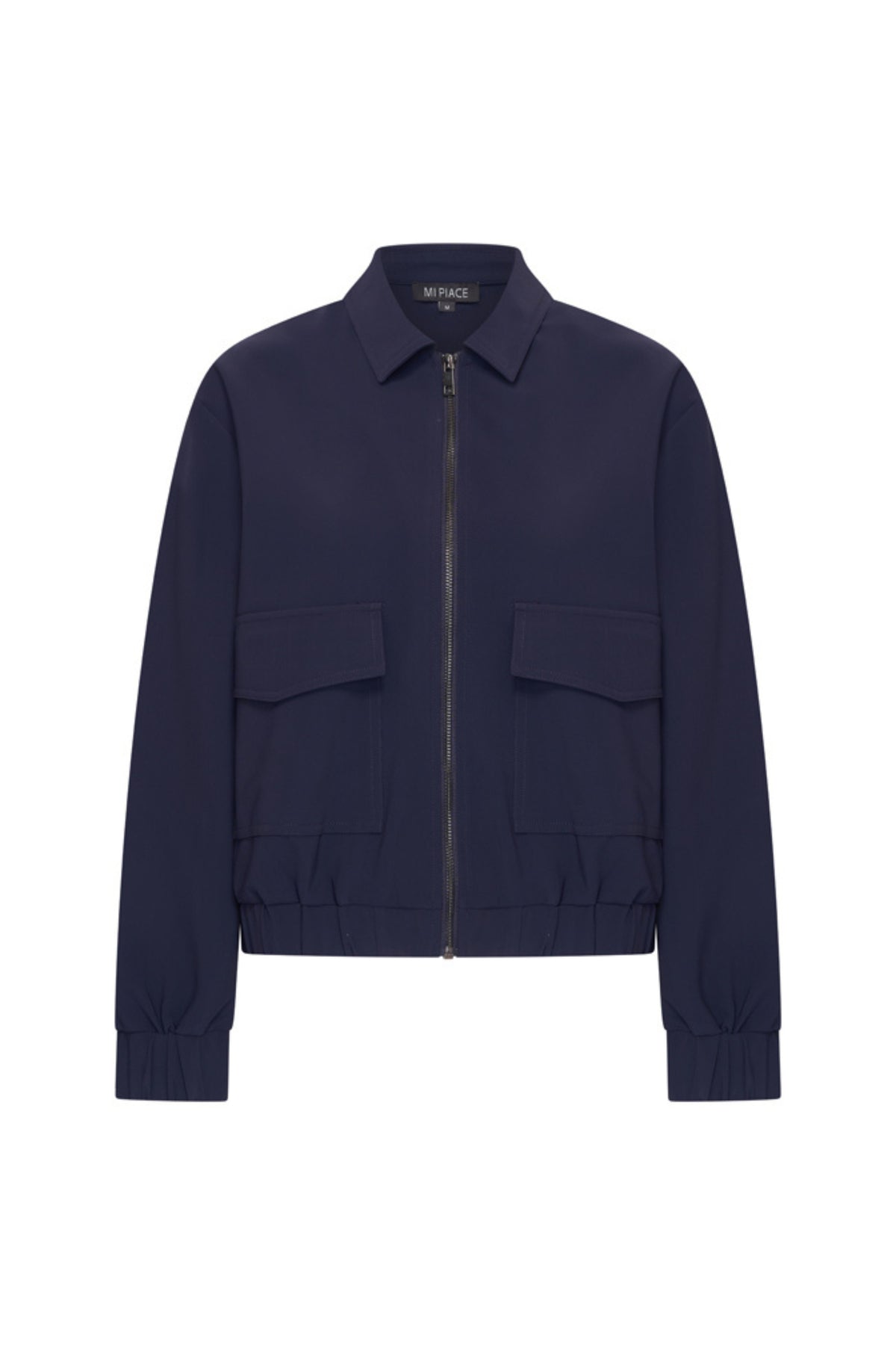 Mi Piace gebonden reishandjas Balloon Navy, blauwe winddichte jas met waterafstotende afwerking en comfortabele pasvorm.