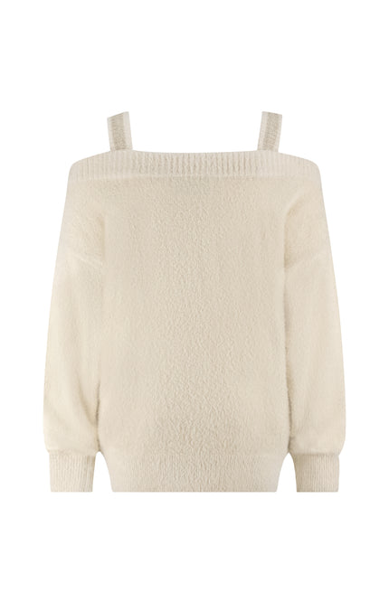 Trui Praag Lurex Sand NKF03023